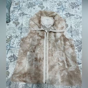 Calvin Klein Faux Fur Vest